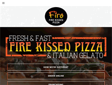 Tablet Screenshot of firopizza.com